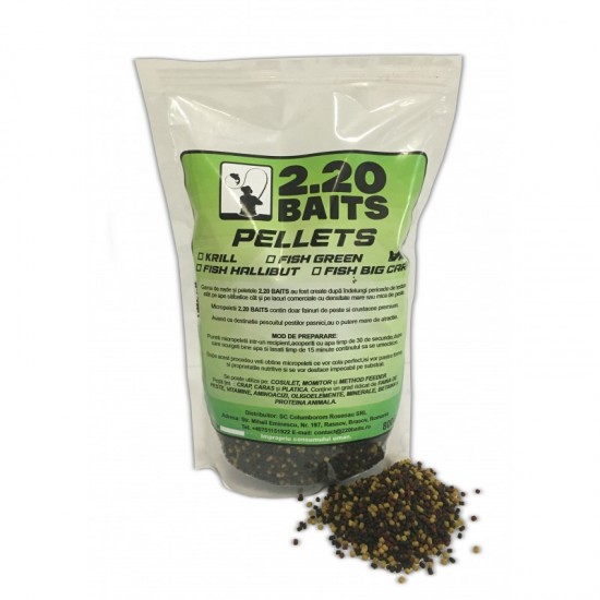 Pelete 2.20 Baits - Mix Pelete 2mm 800g